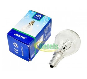 Лампочка E14 40W 300°C для духовки Bosch, Siemens, LG, Miele, AEG, Electrolux (0..